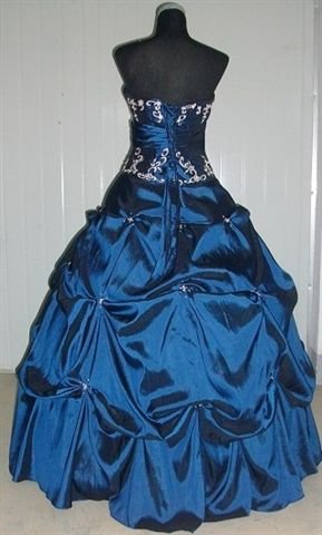 Royal Blue Quinceanera Ball Gown